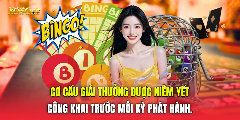 Cơ cấu giải thưởng được niêm yết công khai trước mỗi kỳ phát hành.