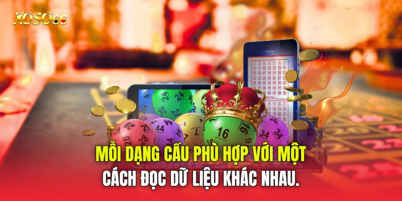 Mỗi dạng cầu phù hợp với một cách đọc dữ liệu khác nhau.